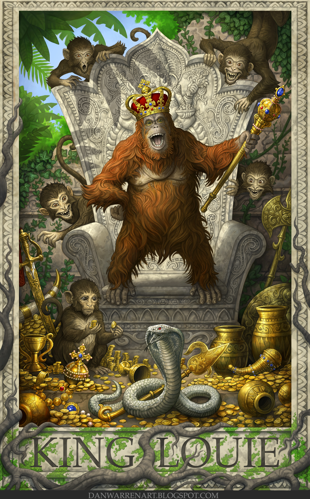 Jungle Book King Louie By Goldendaniel On Deviantart
