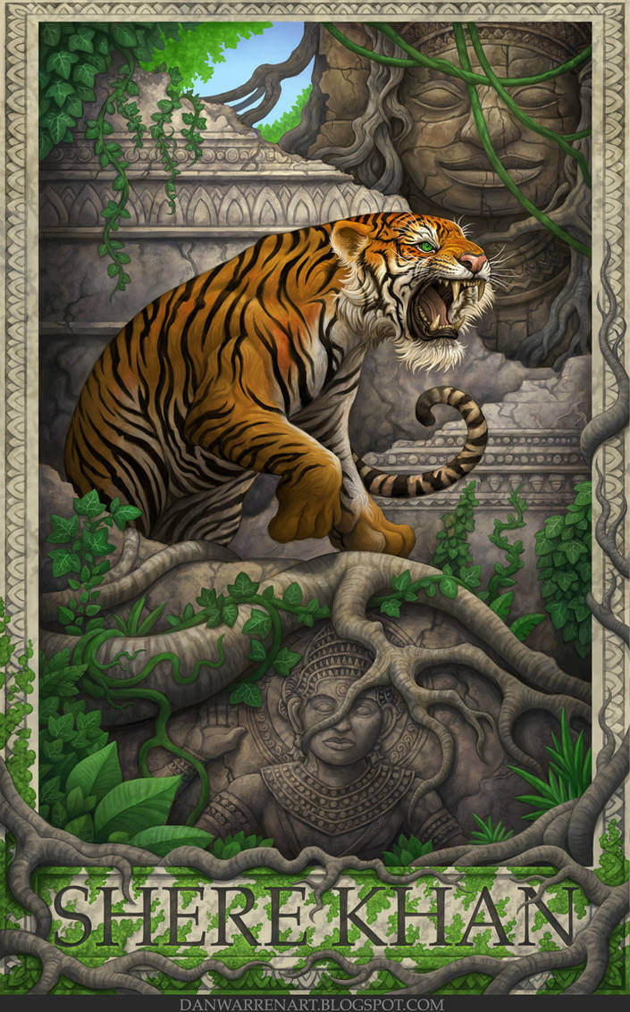 Jungle Book- Shere Khan by GoldenDaniel on DeviantArt