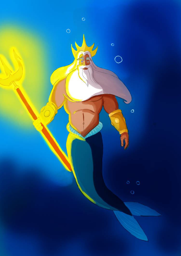 King Triton by Fawkes29 on DeviantArt