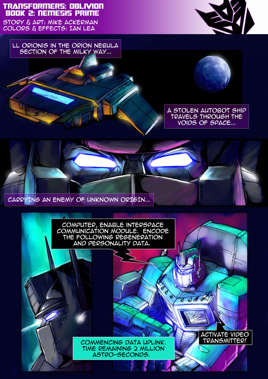 Transformers Oblivion: Nemesis Prime 1
