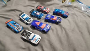 My complete set of the hot wheels Teku Team