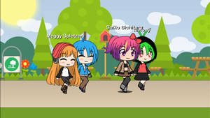 Megari and saikony walking (My version)