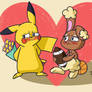 Pikachu and Buneary's Unspoken Love 2023