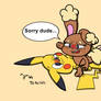 Pikachu x Buneary Flattening (PokeToons)