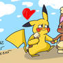 Pikachu and Buneary's Ice Cream Date- PokeToons
