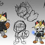 MetaMon (Rubberchu) Origins- Fenris Concept Sheet