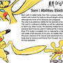 Sam Reference Sheet #1 | Pokemon OC