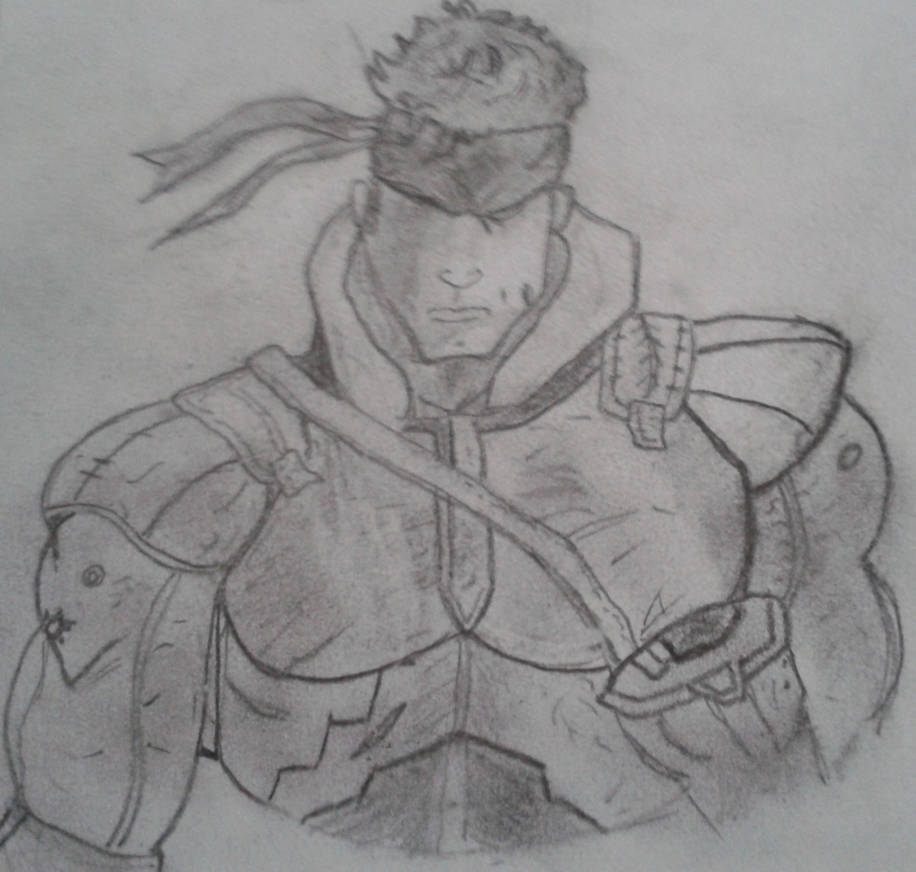Solid Snake by dsjunior1 on DeviantArt
