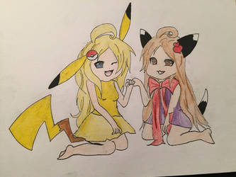 Pikachu Eb x Pup Raphi