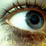 glittery eyes