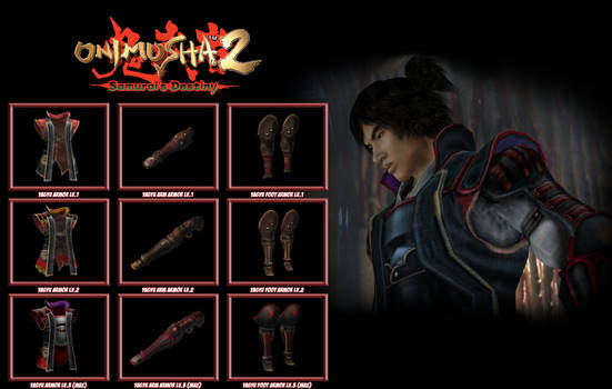 Onimusha 2 - Jubei Armor (Yaguy Armor/Arm/Foot)