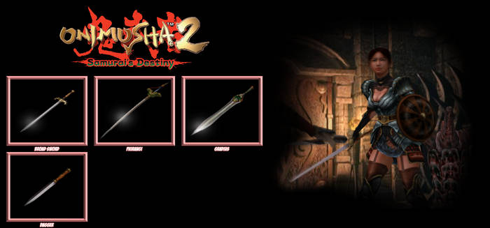 Onimusha 2 - Oyu (Weapons)