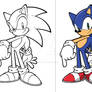 Sonic Cartoon Art