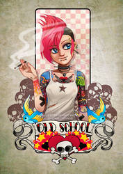 Tattoo Girls- Old School by HenarTorinos