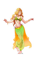 The Belly Dancer by HenarTorinos