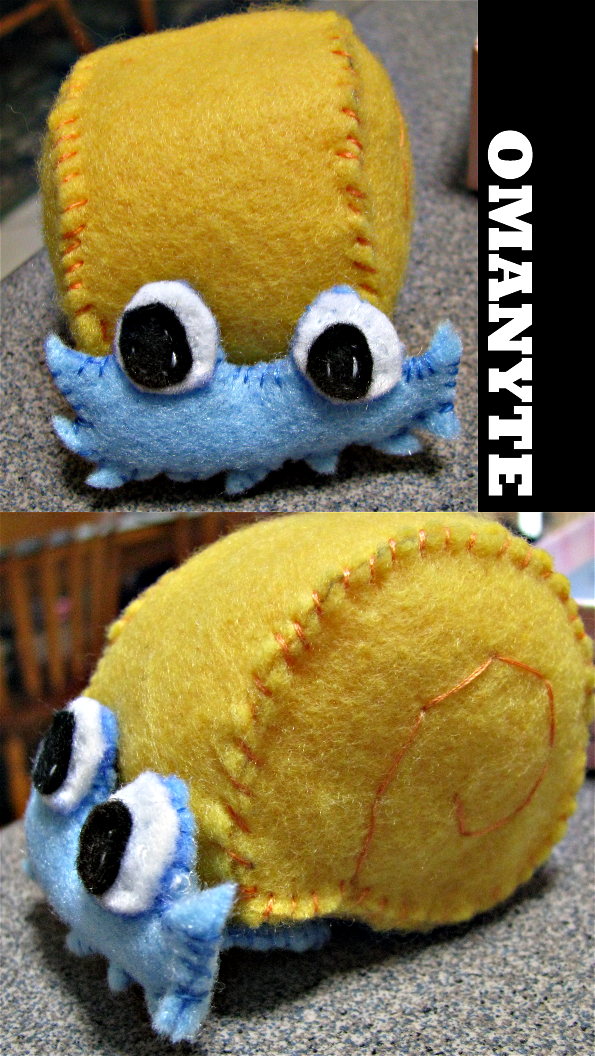 My own cuddly Omanyte