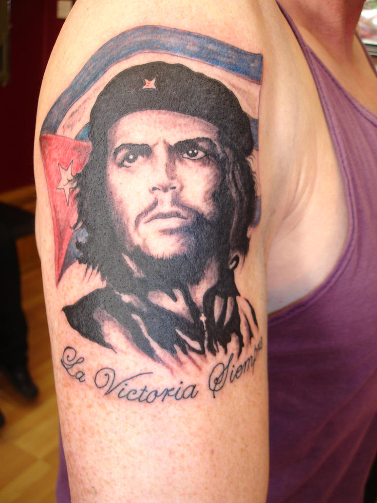 Тату Фидель Кастро для мужчин