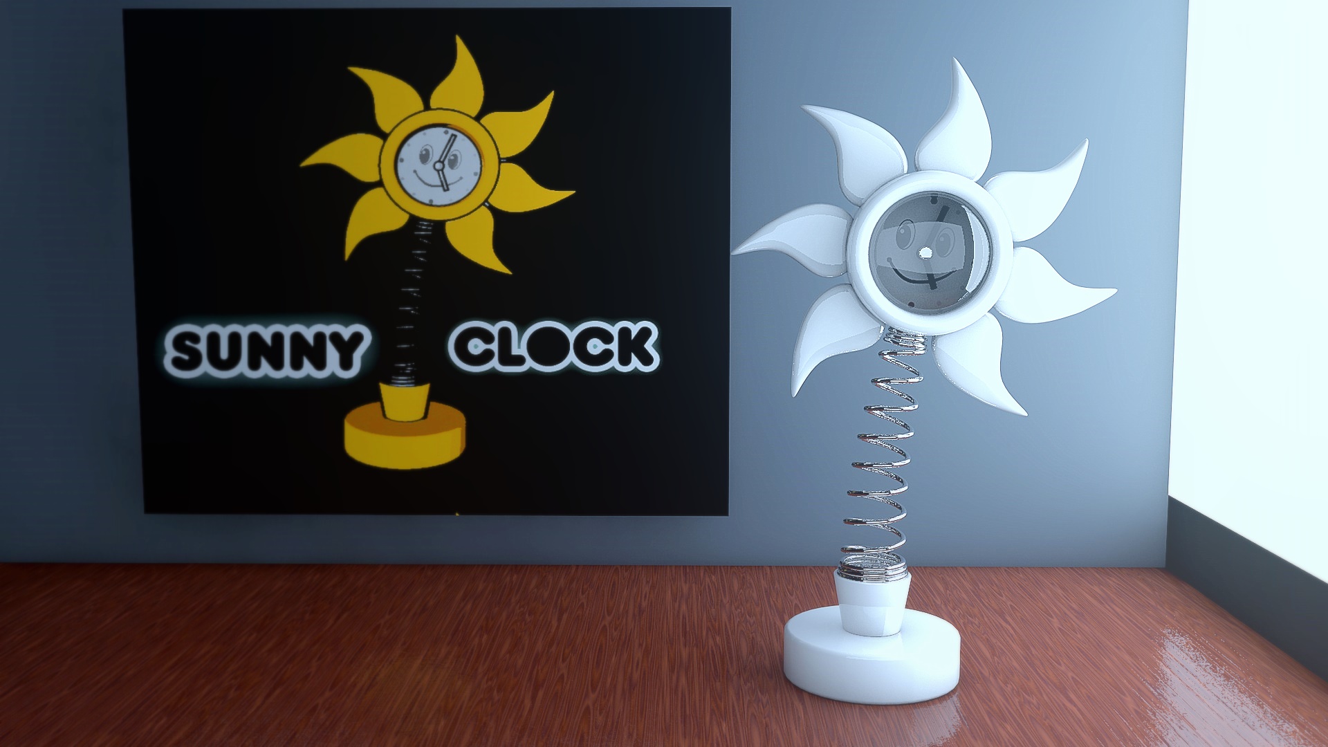 Sunny clock