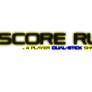 Score Rush logo inverted