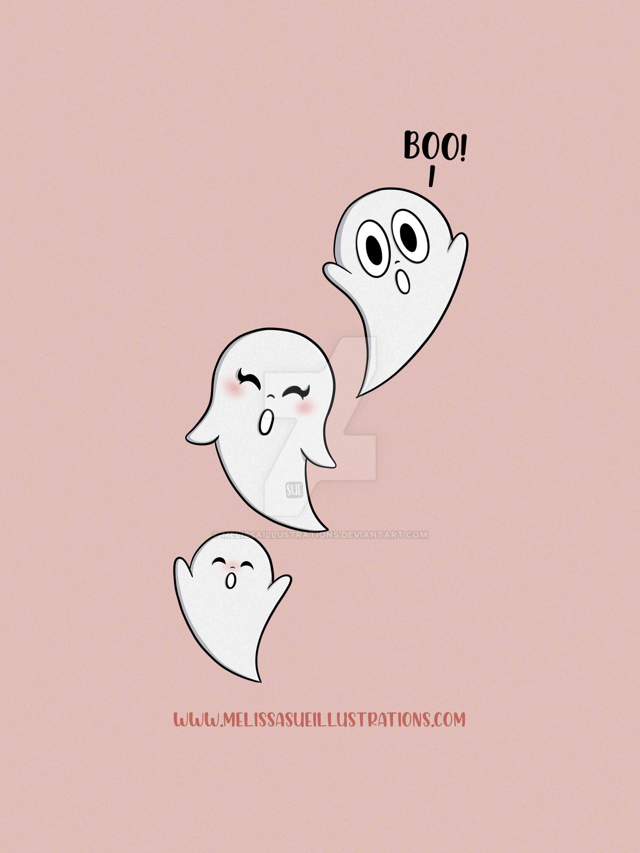 Boo Family by MelissaIllustrations on DeviantArt