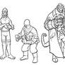hellboy characters lines