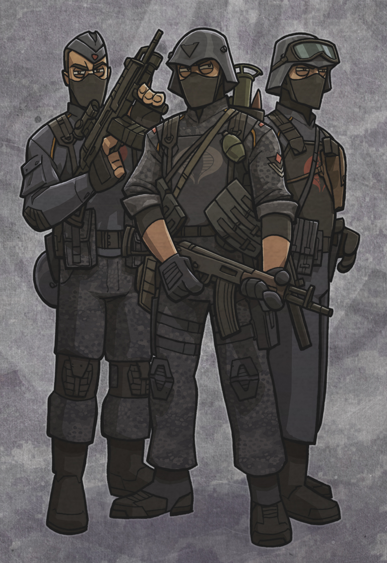 infantrymen of Cobra