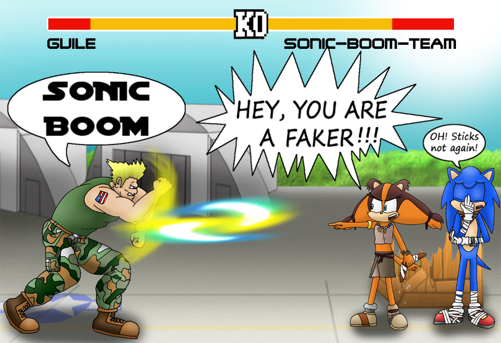 Sonic Boom, what else!