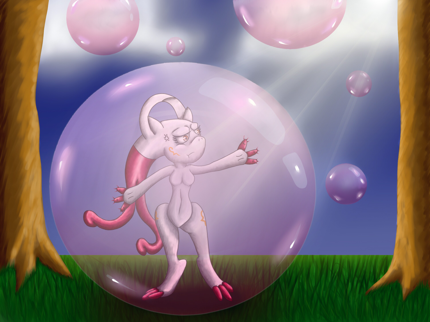 Mewtwo Y by SacredShedinja on DeviantArt