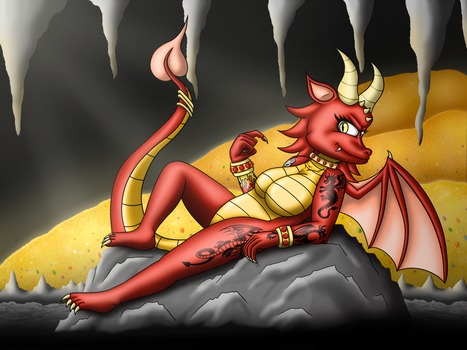 Ruby Topaz the Red Dragon