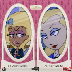 CLAIR BREWSTER V.S ALEX SPENSON! by GORY-GIRL