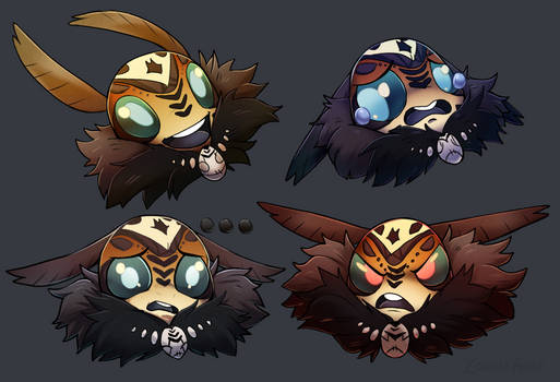 Moth Emotes ZombieNoms - Hobbyist, General Artist | DeviantArt