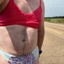 Locked out on a country highway