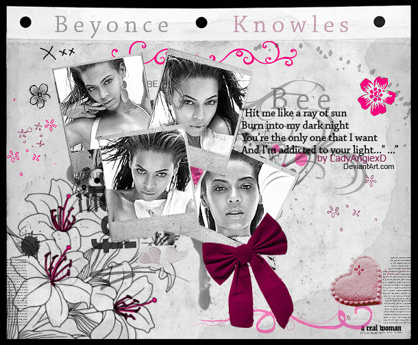 Beyonce Layout by LadyAngiexD on DeviantArt