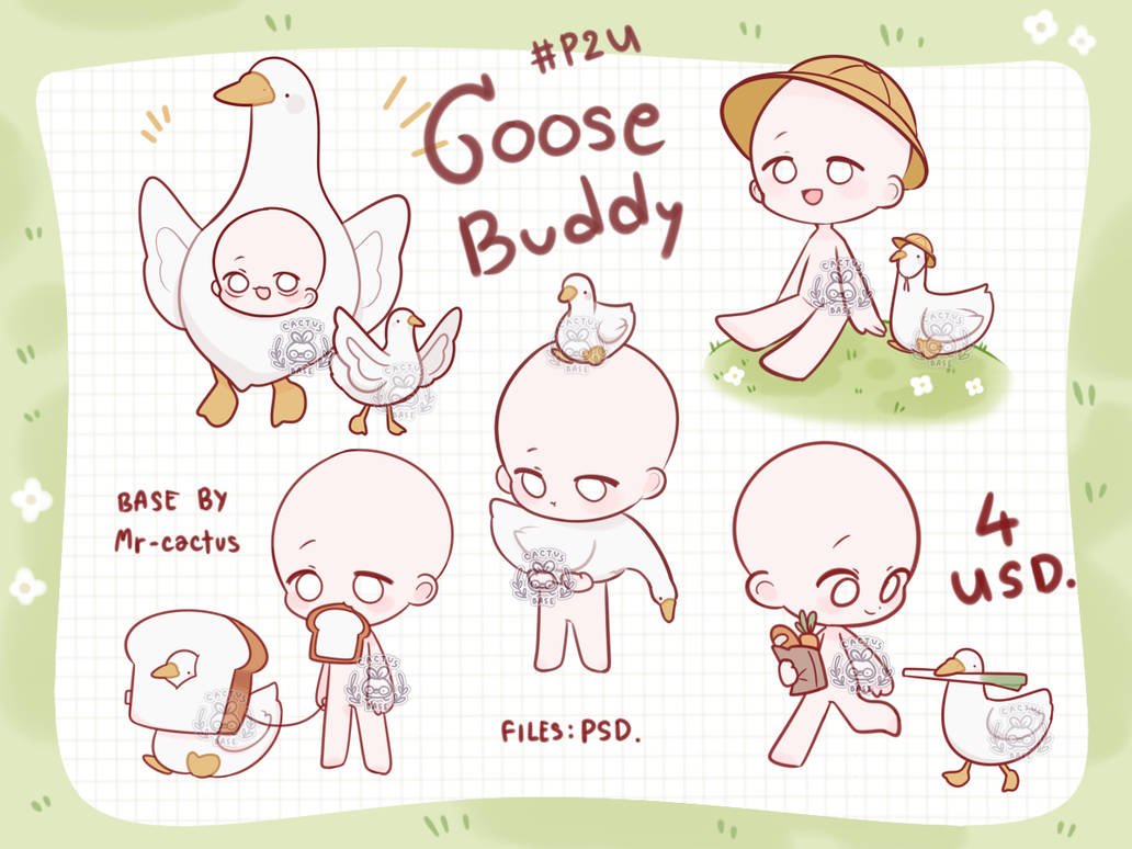 Deviantart Goosed P2U Goose buddy by Mrcactus3 on DeviantArt