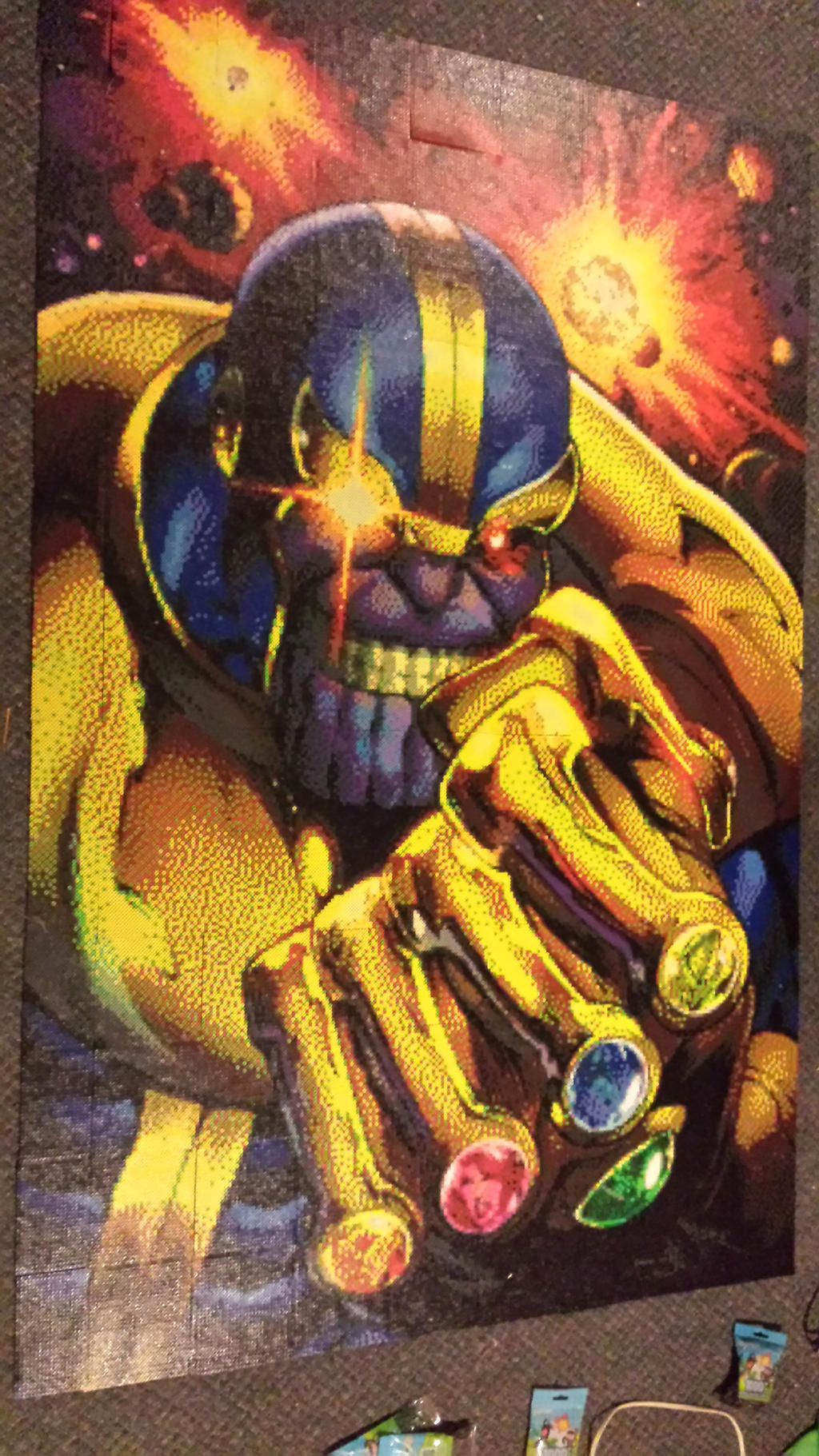 Large Thanos Perler 95,000 Beads