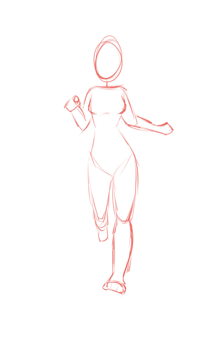 Deviantart Front View Running Run-Cycle-Front by Kiakogeoscch on DeviantArt