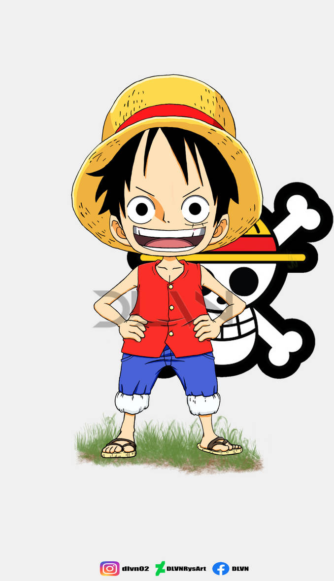 ONE PIECE: Monkey D. Luffy, Pre-Timeskip by DLVNRysArt on DeviantArt
