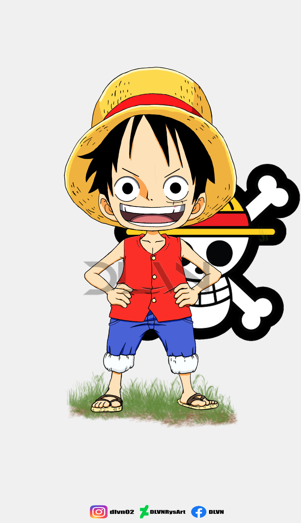 Perfil] Luffy Chibi  One Piece by DakuDesigner on DeviantArt