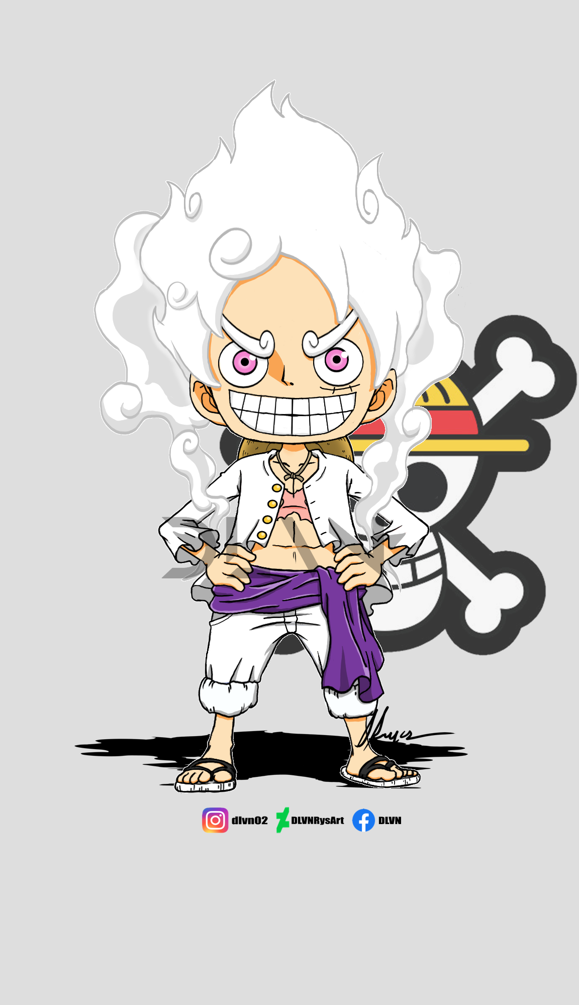 Luffy Gear 5 - One Piece by YaguisArtist on DeviantArt