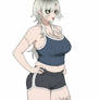 Chubby Girl OC Art