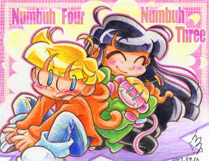 Numbuh Four and Numbuh Three