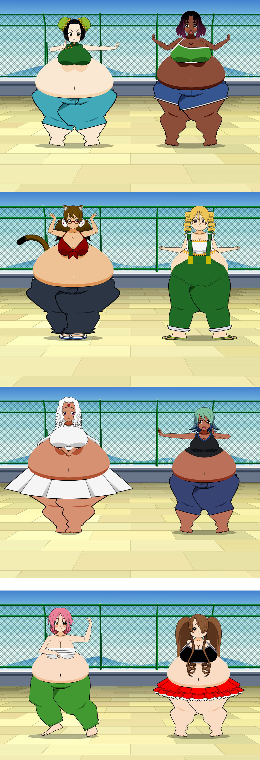 Pokemon Sumo Deviantart Sumo Tournament Round 1 Part 1 by KisekaeManiac on DeviantArt