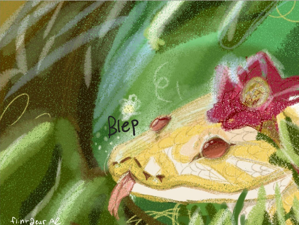 Banana Python Art by FlintGear on DeviantArt