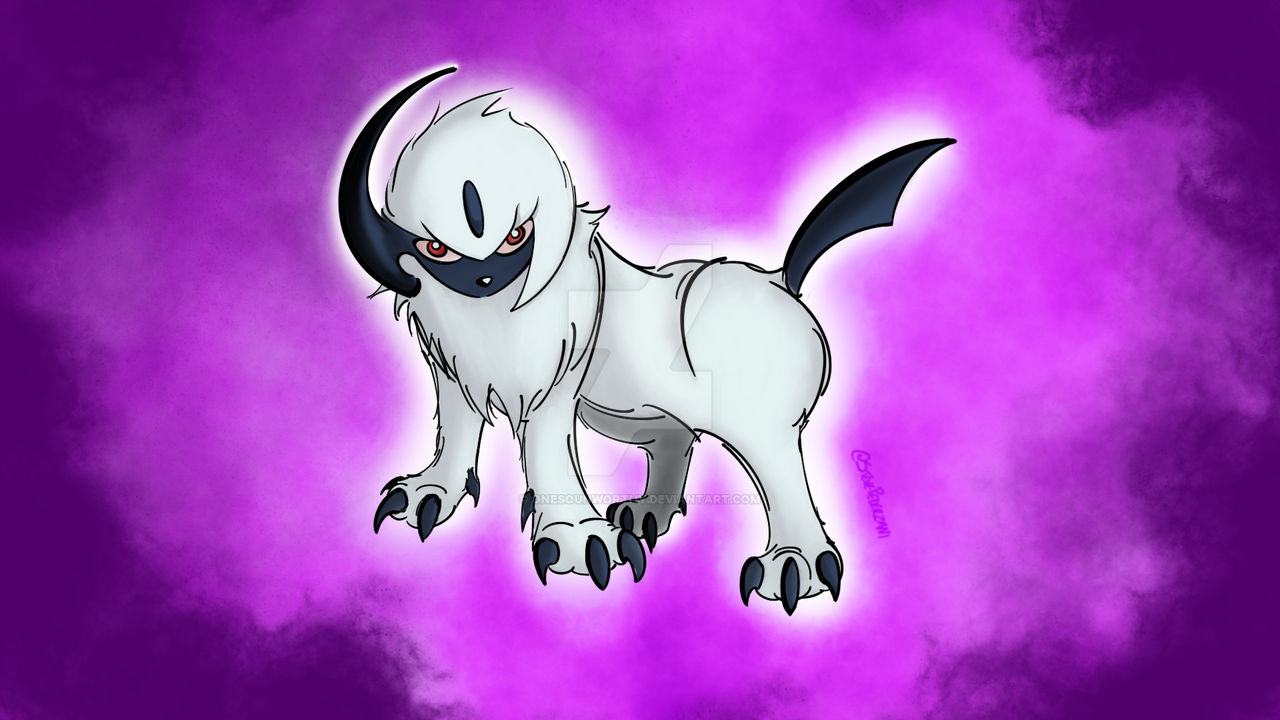 Absol by OneSoUnworthy on DeviantArt