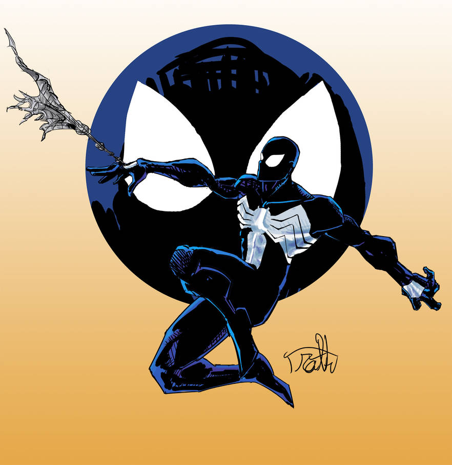 Symbiote Spider Man By CInthirathArt On DeviantArt symbiote-spider-man-by-cinthirathart-on-deviantart