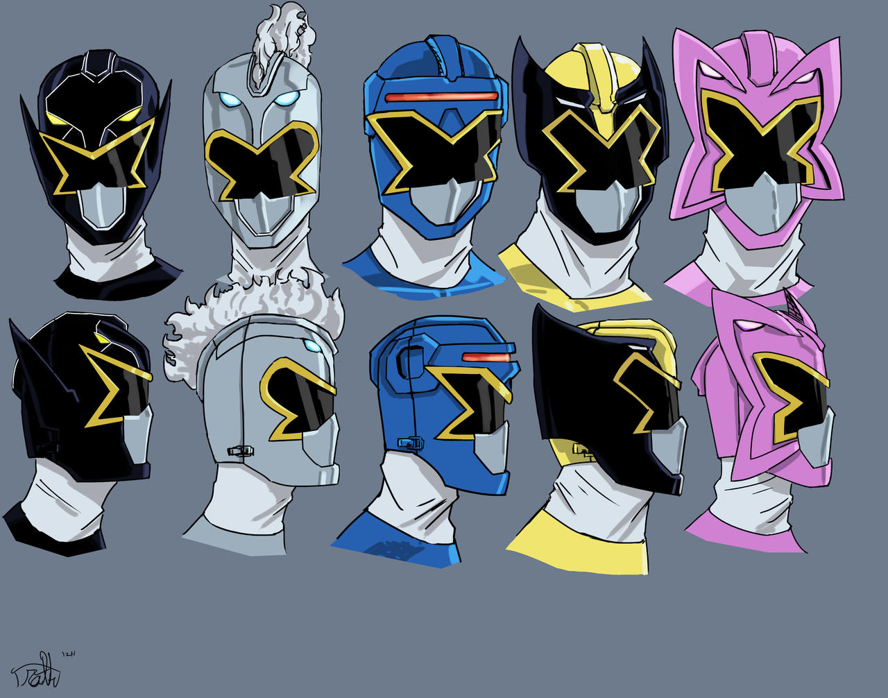Mighty Morphin' Mutants by cInthirathArt on DeviantArt
