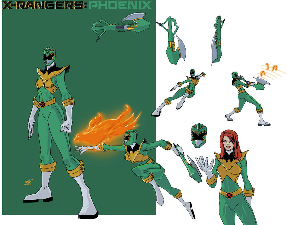 X-Rangers: Phoenix by cInthirathArt on DeviantArt