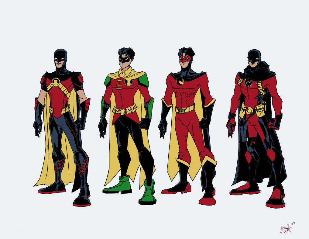 Red Robin Redesign by cInthirathArt on DeviantArt