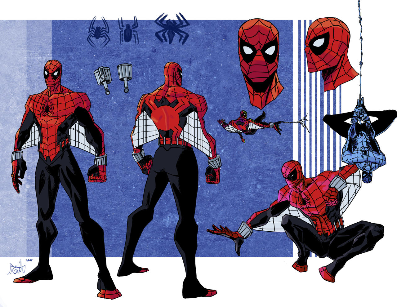 Spidey Post Spidey Design by cInthirathArt on DeviantArt