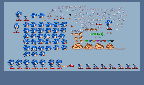 Majin sonic body parts sprite by SonicJrthecoolest on DeviantArt